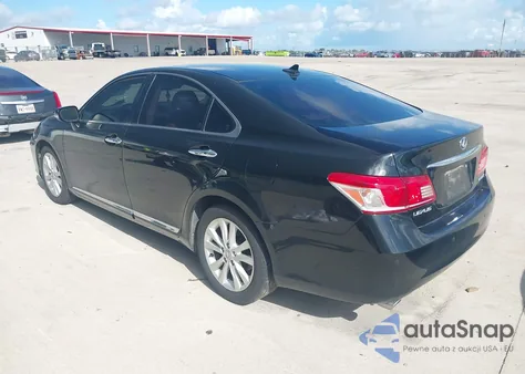 2010 Lexus Es 350 z USA, uszkodzony, nr VIN JTHBK1EG1A2404086